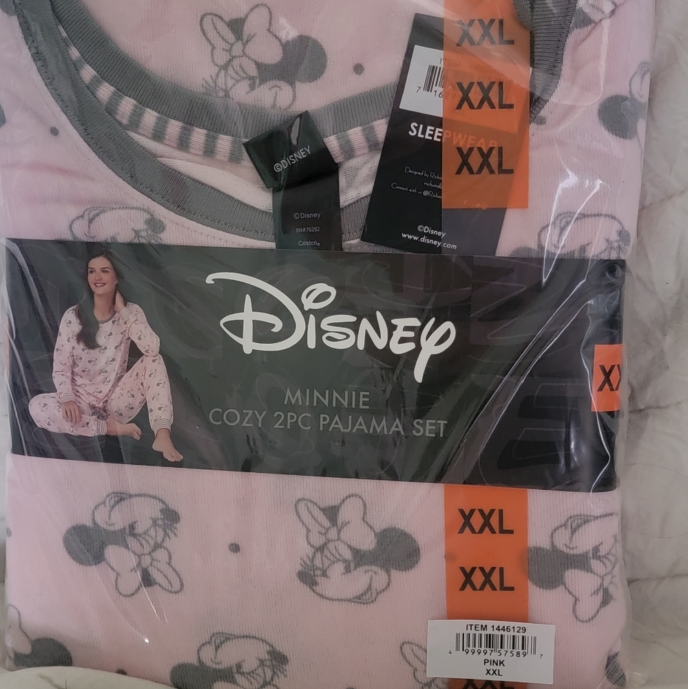 Disney- Minnie 2 Piece Pajamas